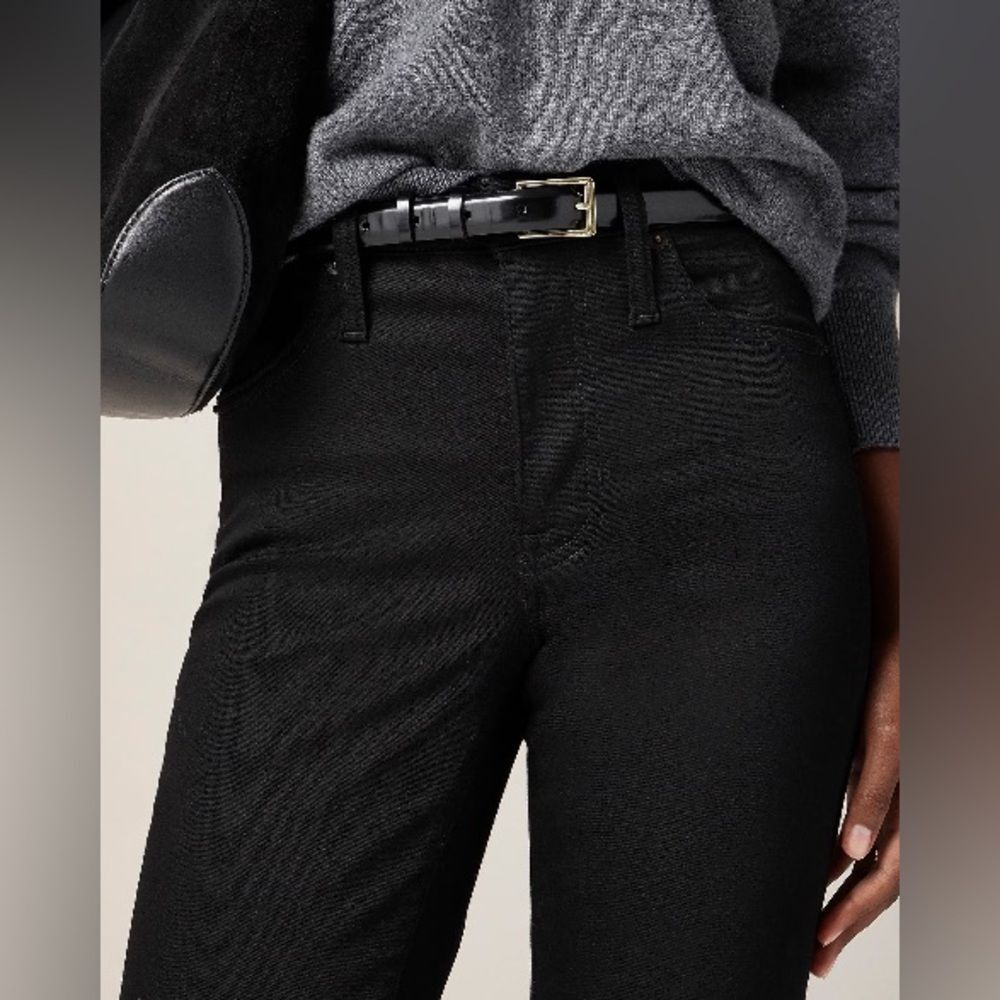 J. Crew Women’s 03’ Slim Jean in Black Size 33 NWT #CC545 - Picture 3 of 9